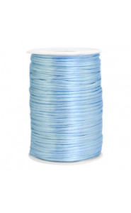 Satin wire 2.5mm Blue